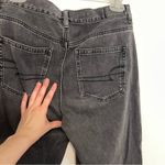 American Eagle AE Mom Jean Black Wash High Waisted High Rise Cropped Crop Ankle Photo 15