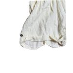 Free People  Cotton Gauzy Pale Yellow Romper Small Beach Flowy Photo 7