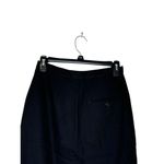 Ralph Lauren Lauren Womens Skirt Lined Merino Wool Rib Knit Pencil Skirt Black 8 Photo 7