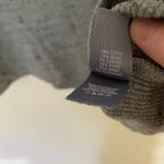 Aerie  Gray Open Back Ribbon Tie Long Sleeve Top Size XS Photo 2