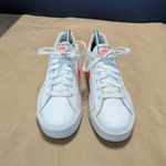 Nike Court Royale AC Sneakers White Flash Crimson Leather Womens 8 Skater AO2810 Photo 4