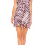 X by NBD Xavi Embellished Mini Dress In Americana Photo 0