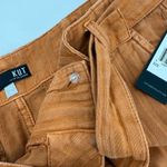 Kut From The Kloth  Jean Shorts Size 12 Justine Belt Cotton Hemp Burnt Orange NWT Photo 8