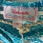 Panhandle  Blue and Red Patterned Tank Top Photo 4