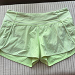 Lululemon Speed Up Shorts Lined Mid-Rise 4" Size 6 Photo 0