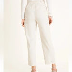 Chico's  Paperbag Waist Tapered‎ Ankle Pant size 2 Regular Large NWT Photo 1