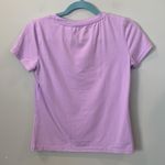 SheIn  Women’s XS Extra Small Light Purple Bead Embellished Short Sleeve T-Shirt Photo 1