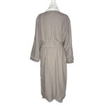 Jennifer Adams Home Luxury Bath Robe Medium Cozy Plush Warm House Robe Gray Photo 4