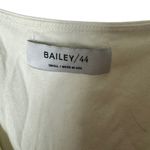 Bailey 44 Women’s Snakeskin Print Leather Front Tank Top Size M – V-Neck Racerba Photo 2