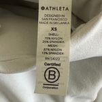 Athleta  Conscious Crop Top Womens XS White Powervita Fair Trade Activewear Photo 5