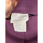 Chico's Women’s Chico’s Size 0.5 Plum Purple Slacks Photo 3