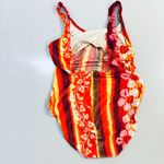 Swimsuit Skirt 2 pc Multicolor Size 1X a little wear in the back Multiple Photo 2