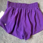 Lululemon  Hotty Hot High-Rise Lined Short 2.5" College Purple Size 4 Photo 2