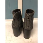 Steve Madden Steve‎ Madden Revelation suede woven block heel ankle boots Women's US 7.5 Photo 4