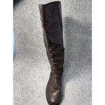 Rampage  Idella Women's 10 M Brown Riding Boots Side, Zip Low Heel Knee-High Photo 10