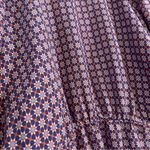 Sim & Sam  Kimono Jacket S/M Boho Geometric Print 100% Rayon Flowing Fit Festival Photo 6