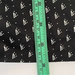 H&M NWT  Navy Sleeveless Printed V-Neck Dress Black White Tie Back Size 6 Photo 9