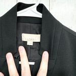 Ann Taylor Loft Women's 0 Single Button Blazer Long Sleeve Career Office Black Photo 1