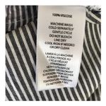 BeachLunchLounge Grey Striped Off-Shoulder Blouse Size Medium Photo 9