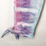 Crown & Ivy Crown Ivy Size‎ 6 Pants Bada Boom Tie Dye Handmade Blue Pink Green Tie Hem 222 Photo 10