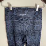Allfenix Indie Python Snakeskin Leggings Blue Photo 3