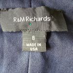 NWT Deadstock R&M Richards Evening Gown Mother of the Bride Prom Cocktail Sz 8 Blue Photo 3