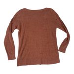 Barefoot Dreams  women's large cozy chic rose gold ultra light Warm Knit Pullover Photo 1
