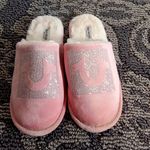 True Religion  Pink Slippers with Rhinestones Womens Size 9.5-10 Photo 1