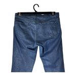 J Brand J‎ Brand Jeans Women 30 Blue Indigo Boa Denim Super Skinny Snakeskin Embossed Photo 5