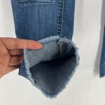 Ariya Jeans Ariya Kilkenny Skinny Jeans Womens 5/6 Blue Denim Cotton Distressed Frayed Hem Photo 4