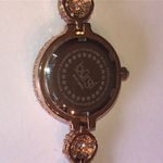 Burgi Ladies Diamond Dial BUR139RG Crystal CZ Rhinestone Rose Gold Tone Watch White Photo 8