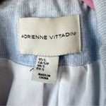 Adrienne Vittadini  Blue Pinstriped Linen Blend Blazer Jacket Womens S Classic Photo 6