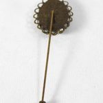 Handmade Unisex Boutonniere Pin Brooch Pumpkin Gothic Victorian & Steampunk Aesthetic Photo 2