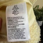 Womens Daily Ritual Teddy Bear Fleece Jacket Size Medium Light Yellow‎ Yellow Photo 4