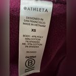 Athleta Triumph Hoodie in Color Velvet Plum! Like new wore two times for a trip Photo 5