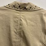 Daisy Fuentes  Studded Beige Blazer Photo 2