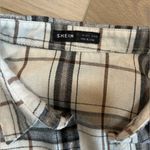 SheIn Flannel Button Up Photo 2