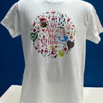 Next Level Apparel Alice in Wonderland “We Are All Mad Here” Graphic T-Shirt - Medium - Photo 0