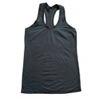 Athleta Momentum dark green seamless racerback tank top Photo 8