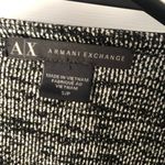 Armani Exchange Women’s Jacket Blazer Fitted Career Zip Moto size SP tiny stain Photo 7