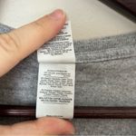 Gildan Tee Shirt V-Neck Gray Short Sleeve Neutral Casual Basics Photo 3