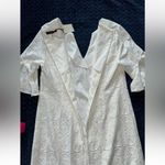 Trina Turk Dress White Floral Lace Bridal Spring Shower Size 8 NWT Photo 4