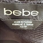 Bebe  Elegant Black Knit jacket zip up Y2K XS Photo 6