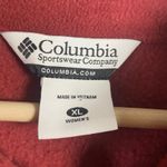 Columbia  Jacket Women's XL Red Pink Full Zip Fleece Pullover Jacket Photo 2