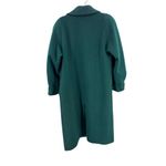 Donnybrook Women's green 12 wool Trench Coat cuffs sleeve vintage winter warm Photo 1