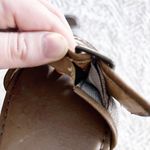 Frye Phillip Buckles Slate Cotton Twill Slingback Sandal Photo 7