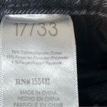 Simple Society  Sz 33 Black Distressed Jeans Silver Stars Embellishments Raw Hems Photo 10