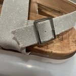 Corkys Boutique Silver Glitter Sandals Size 9 Fresh Cork EUC Photo 2