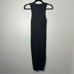 Wilfred Aritzia  Ribbed Dark Gray Tank Maxi Dress Size S Photo 1