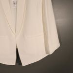Mural NWT Curvy Hem Blazer in White Size Large Photo 8